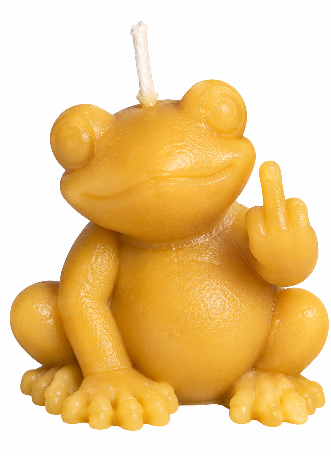 Beeswax Candle Frog