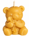 Beeswax Candle Teddy Bear