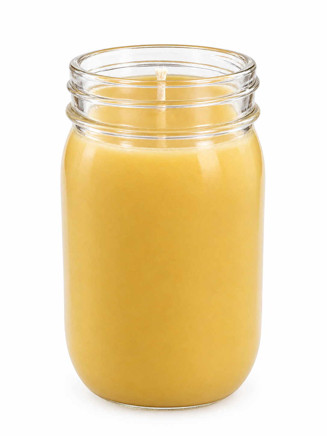 Beeswax Candle - pint jar